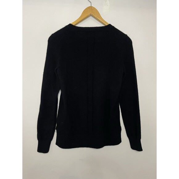 Saks Fifth Avenue Women's XSmall Cashmere Black Sweater FLAW - Picture 3 of 6